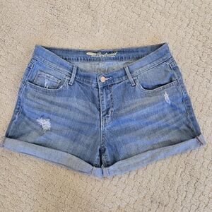 Women's Old Navy Distressed Boyfriend Jean Shorts